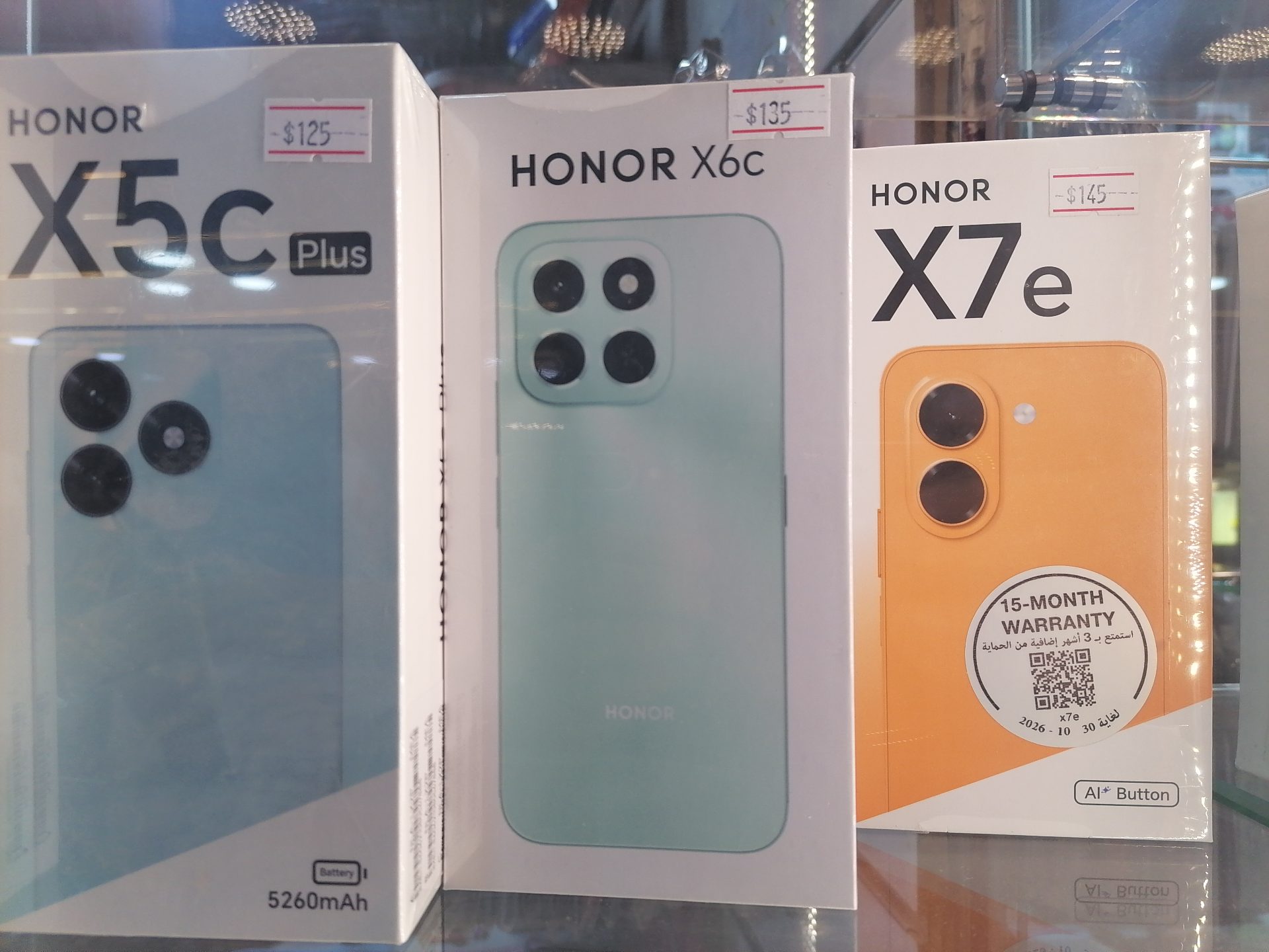 هونور x7e جديد للبيع