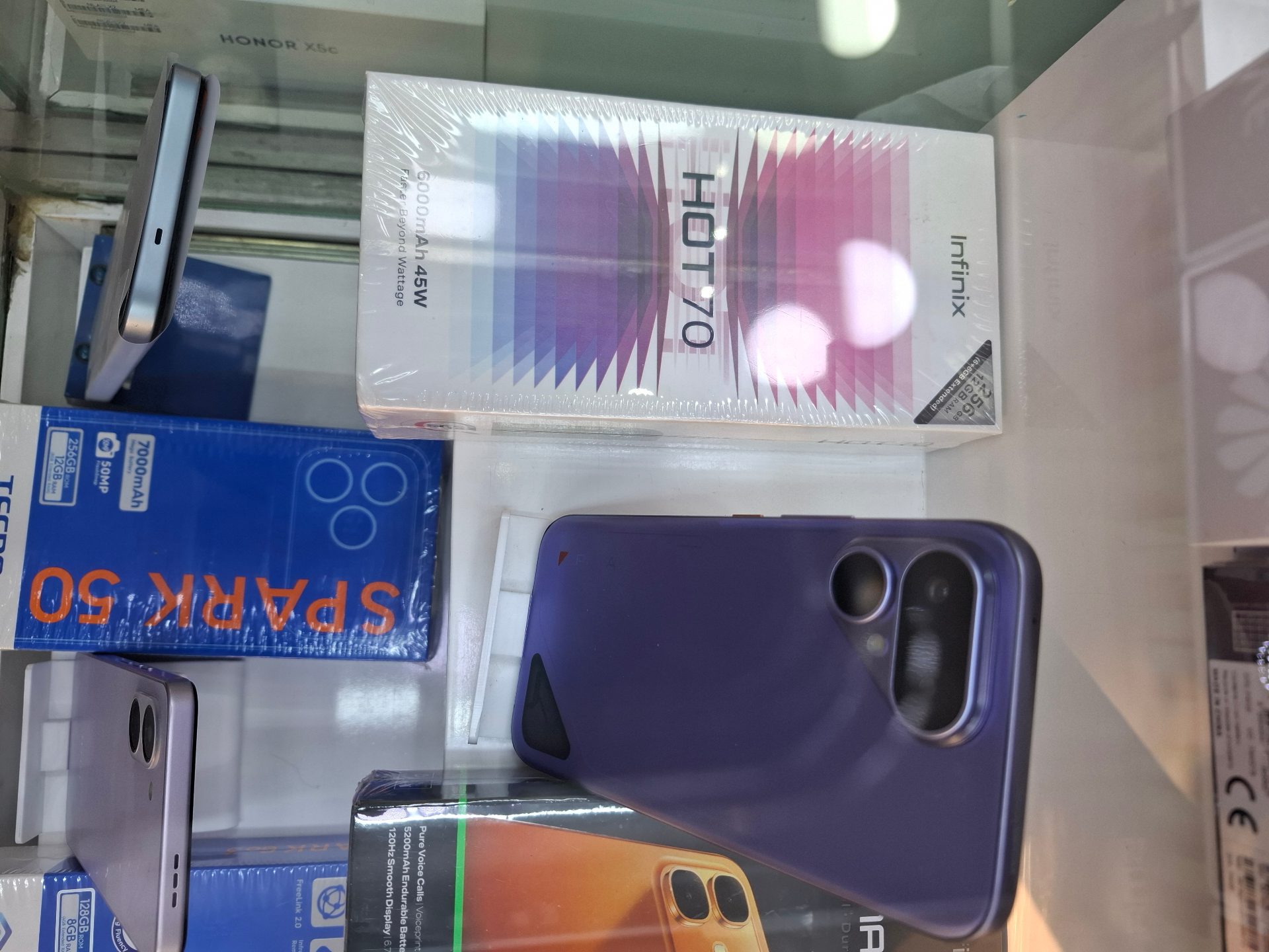 موبايل infinx hot 70 جديد للبيع 